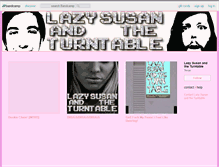 Tablet Screenshot of lazysusanandtheturntable.bandcamp.com