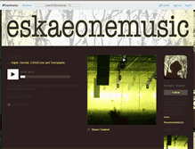 Tablet Screenshot of eskaeonemusic.bandcamp.com