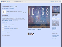 Tablet Screenshot of ivandubskyxgreatskies.bandcamp.com