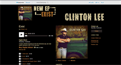 Desktop Screenshot of clintonlee.bandcamp.com