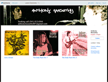 Tablet Screenshot of anthonymccarthy.bandcamp.com