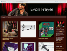 Tablet Screenshot of evanfreyer.bandcamp.com