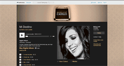 Desktop Screenshot of mariajosecastillo.bandcamp.com