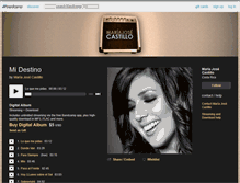 Tablet Screenshot of mariajosecastillo.bandcamp.com