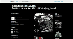 Desktop Screenshot of khanband.bandcamp.com