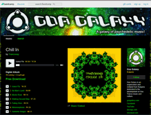 Tablet Screenshot of goagalaxy.bandcamp.com