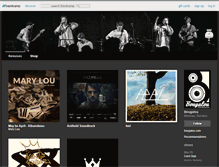 Tablet Screenshot of bougalou.bandcamp.com