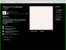 Tablet Screenshot of max-static.bandcamp.com