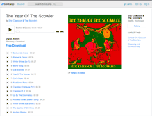 Tablet Screenshot of ericclaessonandthescowlers.bandcamp.com
