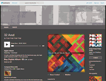 Tablet Screenshot of polarpolarpolarpolar.bandcamp.com