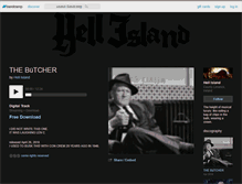 Tablet Screenshot of hellisland.bandcamp.com