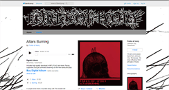 Desktop Screenshot of forksofivory.bandcamp.com