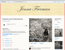 Tablet Screenshot of jennafreeman.bandcamp.com