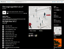 Tablet Screenshot of kayonardo.bandcamp.com