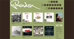 Desktop Screenshot of paradoxhiphop.bandcamp.com