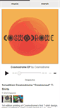 Mobile Screenshot of cosmodrome.bandcamp.com