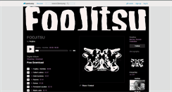 Desktop Screenshot of foojitsu.bandcamp.com