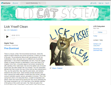 Tablet Screenshot of lcdcatsystem.bandcamp.com