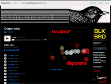 Tablet Screenshot of blackbirdmusic.bandcamp.com