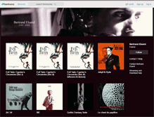 Tablet Screenshot of bertrandeluerd.bandcamp.com