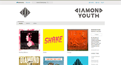Desktop Screenshot of dmnd.bandcamp.com