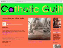 Tablet Screenshot of catholicguilt.bandcamp.com