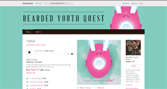 Desktop Screenshot of beardedyouthquest.bandcamp.com