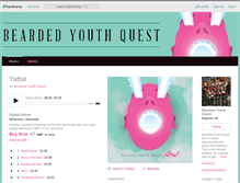 Tablet Screenshot of beardedyouthquest.bandcamp.com