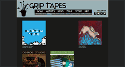 Desktop Screenshot of griptapesvinyl.bandcamp.com