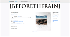 Desktop Screenshot of beforetheraindoom.bandcamp.com