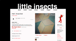 Desktop Screenshot of littleinsects.bandcamp.com