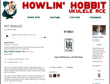 Tablet Screenshot of howlinhobbit.bandcamp.com