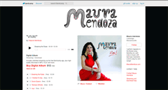 Desktop Screenshot of mauramendoza.bandcamp.com