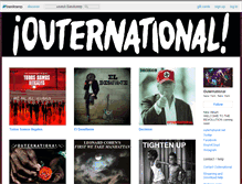 Tablet Screenshot of outernational.bandcamp.com