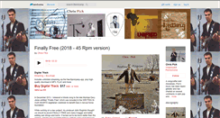 Desktop Screenshot of chrispick.bandcamp.com