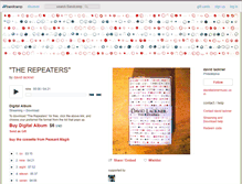 Tablet Screenshot of davidlackner.bandcamp.com