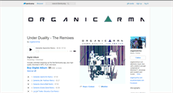 Desktop Screenshot of organicarma.bandcamp.com