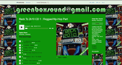 Desktop Screenshot of greenboxsound.bandcamp.com