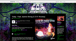 Desktop Screenshot of codeofresistance.bandcamp.com