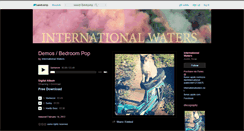 Desktop Screenshot of internationalwaters.bandcamp.com