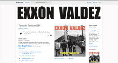 Desktop Screenshot of exxonvaldez.bandcamp.com