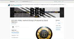 Desktop Screenshot of blxckgxld.bandcamp.com