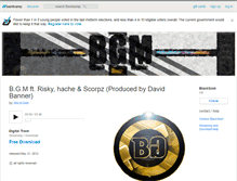 Tablet Screenshot of blxckgxld.bandcamp.com