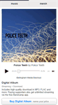 Mobile Screenshot of policeteeth.bandcamp.com