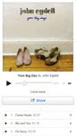 Mobile Screenshot of johnegdell.bandcamp.com