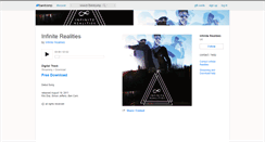 Desktop Screenshot of infiniterealities.bandcamp.com