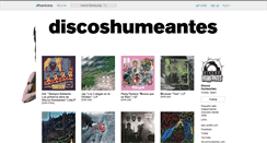 Desktop Screenshot of discoshumeantes.bandcamp.com