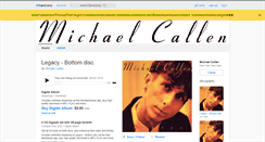 Desktop Screenshot of michaelcallen.bandcamp.com