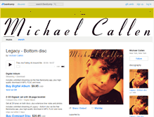 Tablet Screenshot of michaelcallen.bandcamp.com