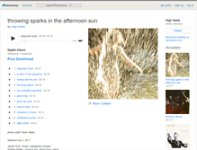 Tablet Screenshot of highheels.bandcamp.com